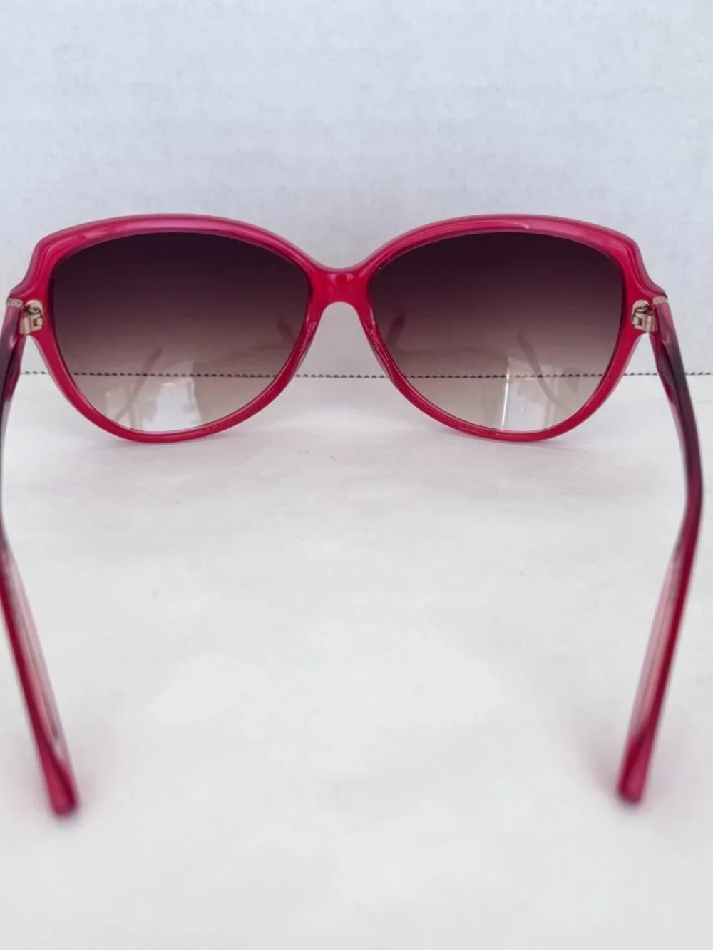 Barton Perreira Rose Pink Temptress Sunglasses with Gray Grey Gradient Lenses